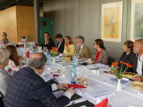Petra Köpping, Sächsische Staatsministerin für Gleichstellung und Integration, bei der Diskussion