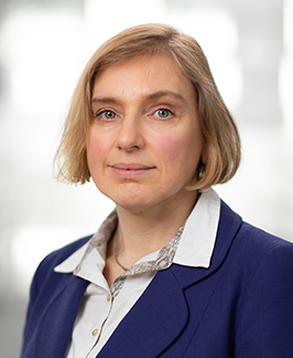 Iryna Homan, Mitarbeiterin beim SVR im Bereich Personalmanagement und Rechnungswesen